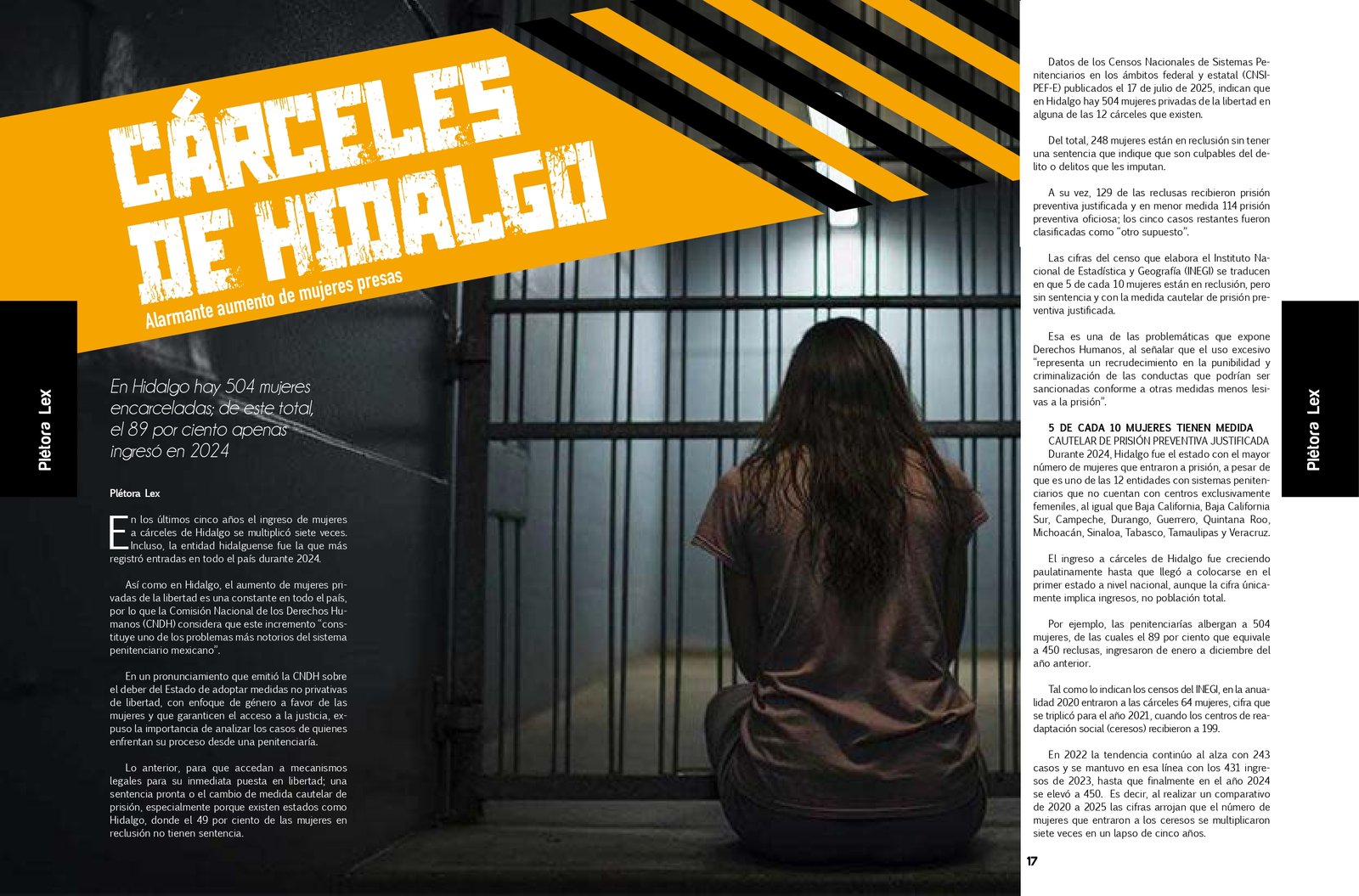 Cárceles de Hidalgo: El alarmante aumento de mujeres presas